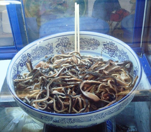 Traditional Beijing Snack  Food Beef Tripe (Stomach). 