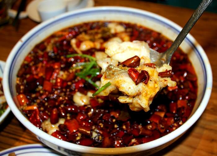 Sichuan Dish Boiled Fish