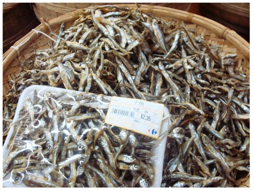 China Food Supermarket Dried Fishes.