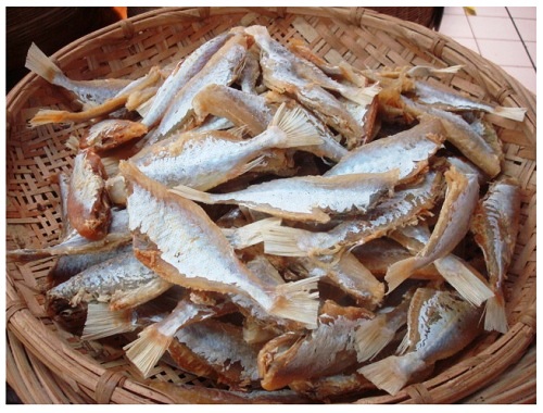 China Food Supermarket Dried Fishes.