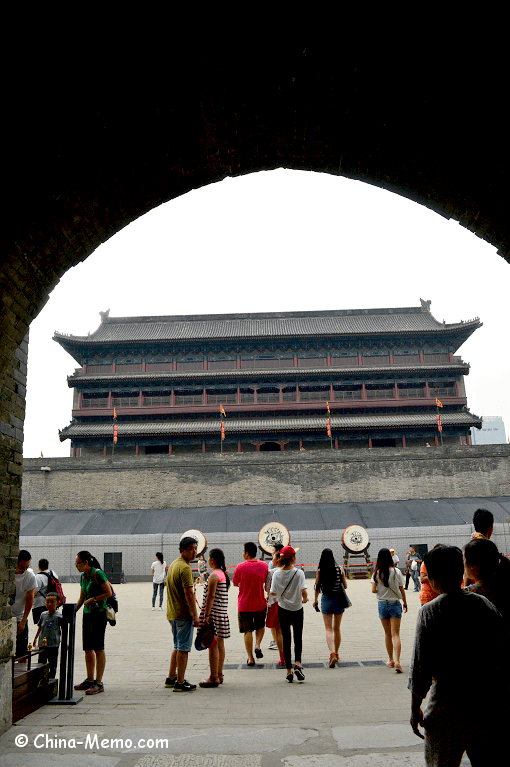 China Xian City Wall East Gate