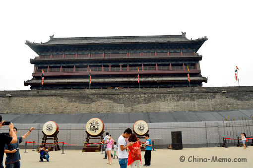 China Xian City Wall East Gate