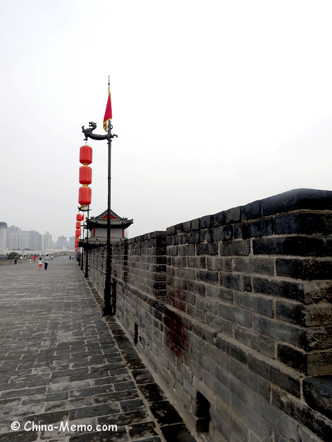 China Xian City Wall