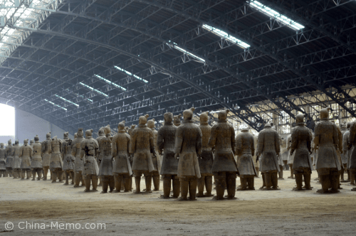 China Xian Terra-Cotta Warriors.