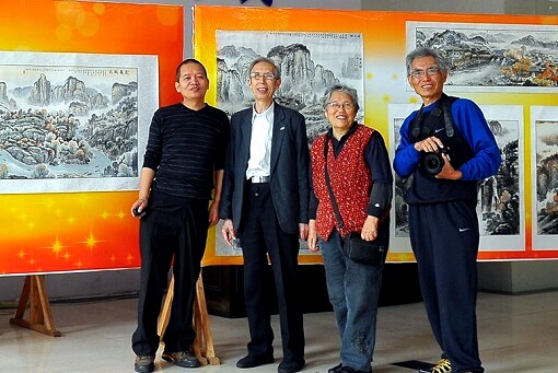 Chinese Painting Artist Mingshu Jing Exhibition
