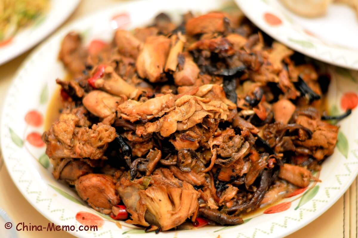 Chinese Chicken and Dry Mushrooms