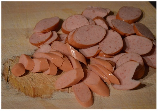 Chinese Cooking Smoked Sausages.s