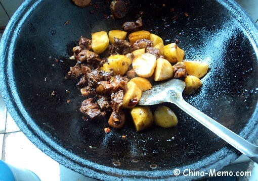 Chinese Duck Potato Fry