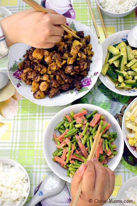 Chinese Duck with Potato, Huaishan, Chestnuts and Baihe