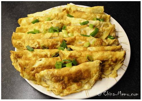 Chinese Egg Dumplings.