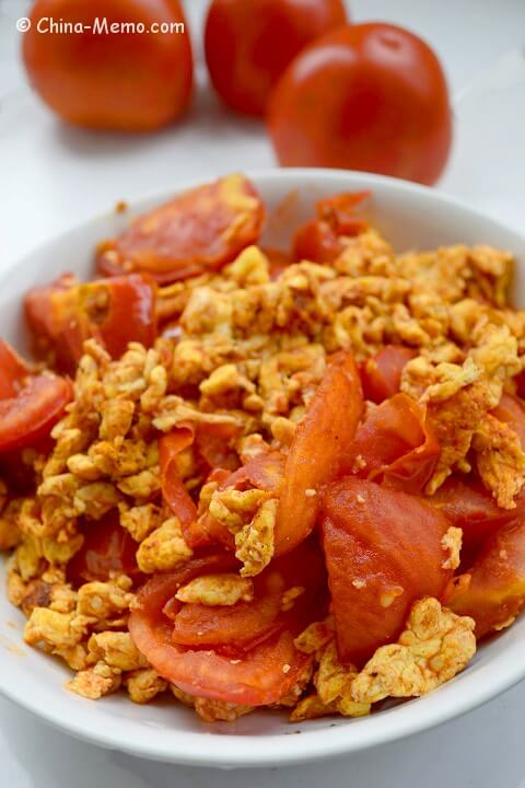 Chinese Egg Fried Tomato