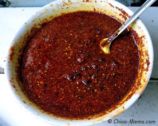Chinese homemade chili oil
