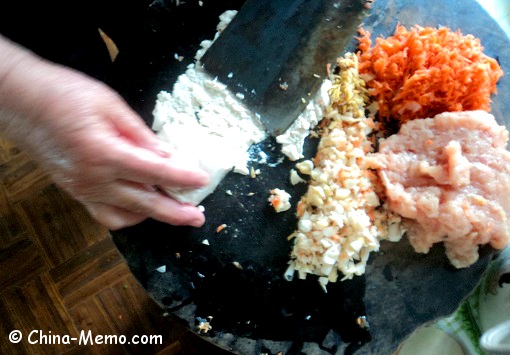 Chinese Lion Head Meatballs Ingredients