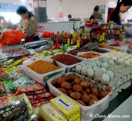 China Local Food Market Ingredients