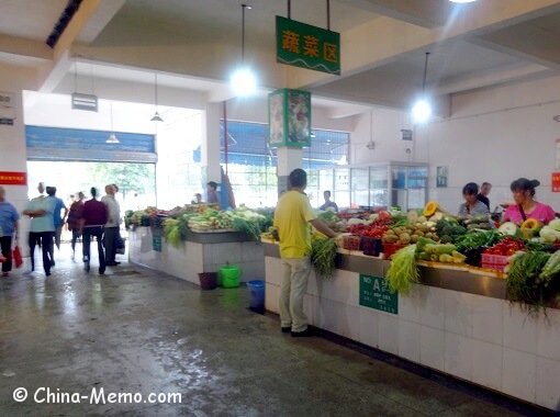 China Local Indoor Food Market