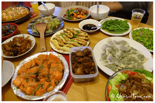 Chinese New Year Food Party.