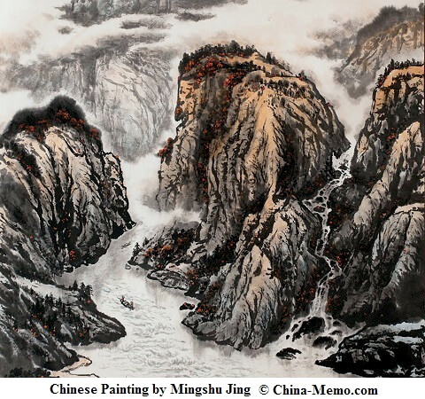 Chinese Painting by Mingshu Jing