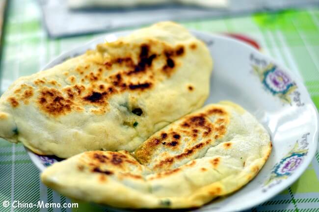 Chinese Pork Chive Pancakes