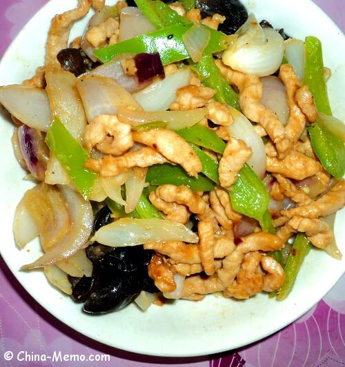 Chinese Spicy Pork Onion