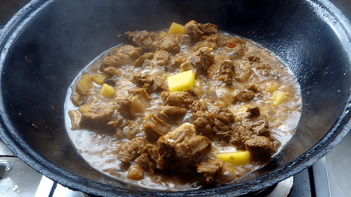 Chinese Red Cooked Rib Potato (Cook)