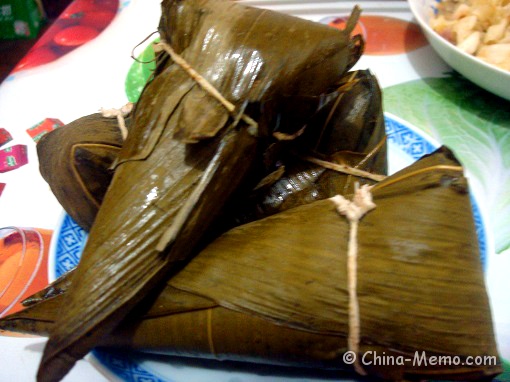 Chinese Leaf Wrapped Rice Dumplings (Zong Zi)
