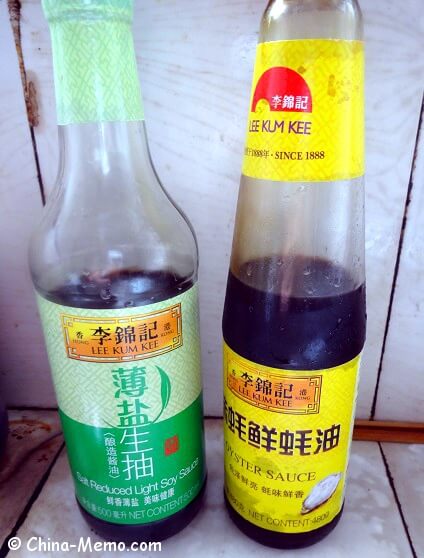 Chinese Light Soy Sauce & Oyster Sauce