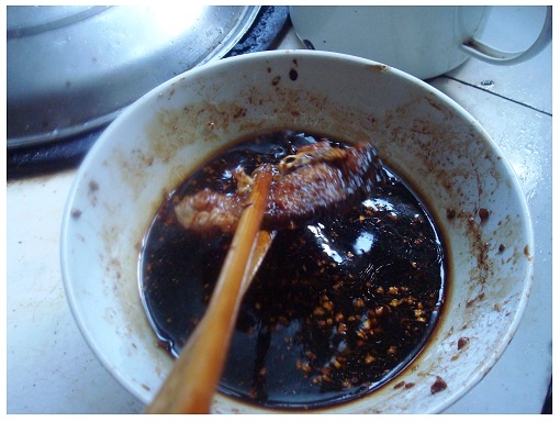 Chinese Homemade Fish Sauce.