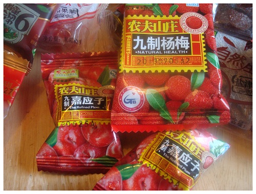 Chinese Snacks by Fruit and Seeds