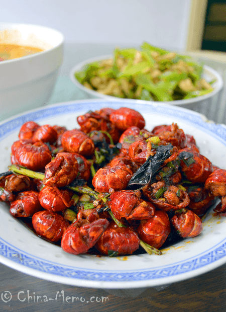 Chinese Spicy Lobsters.