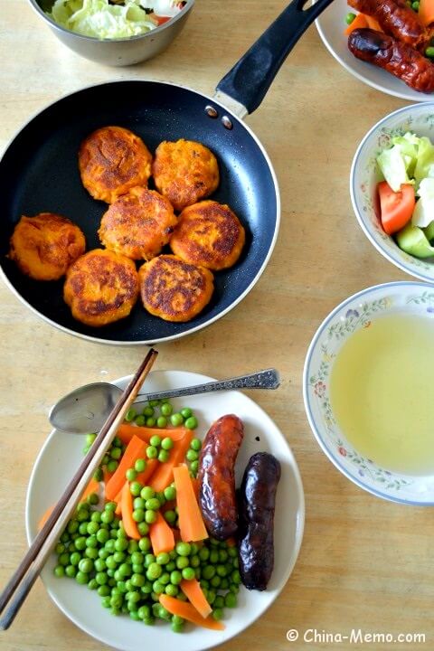 Chinese Squash Cakes.