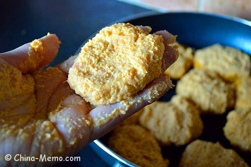 Chinese Sweet Potato Cake Fry