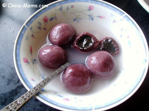 Chinese Sweet Rice Balls (Tang Yuna).