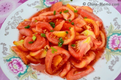 Chinese Sweet Tomato Salad