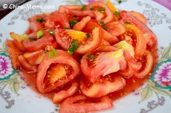 Chinese Sweet Tomato Salad