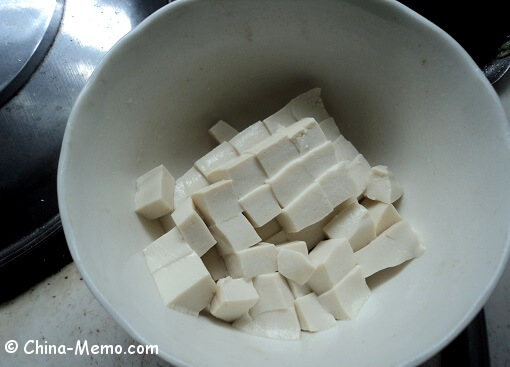 Chinese Tofu Cut