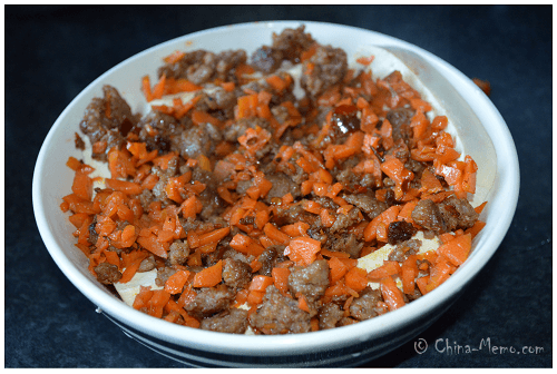 Chinese Meat Carrot & Tofu