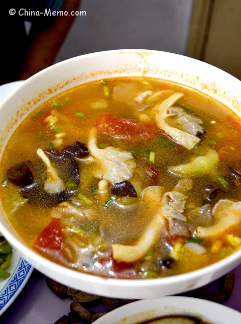 Chinese Tomato & Mushroom Soup
