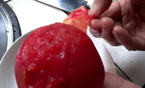 Chinese Tomato Skin Remove