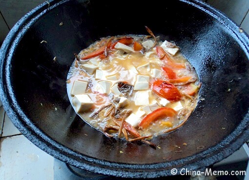 Chinese Tomato Tofu Cook