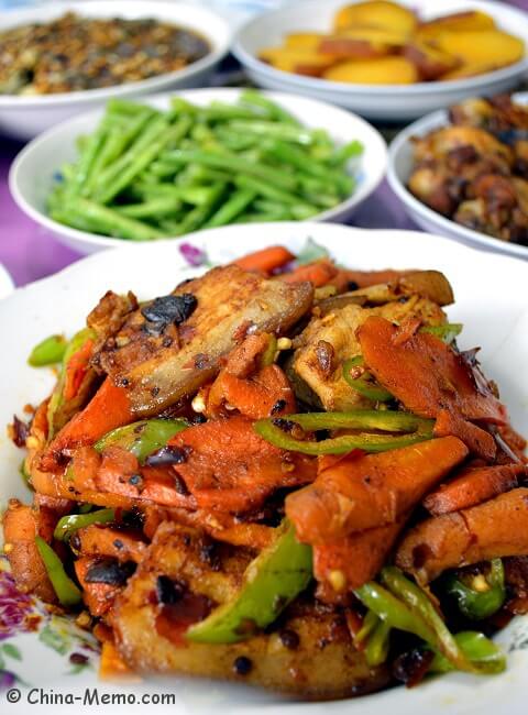 Chinese Twice Cooked Belly & Carrots