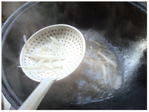 Chinese White Radish Boiled