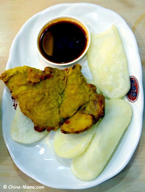 Shanghai Spare Rib and Rice Cakes.