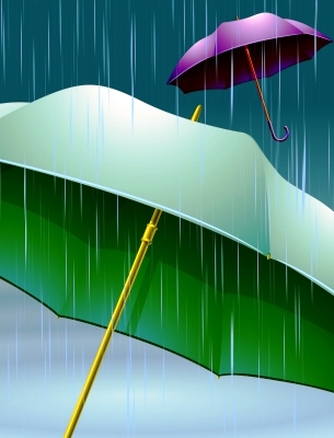 Umbrellas for Hunan Spring.