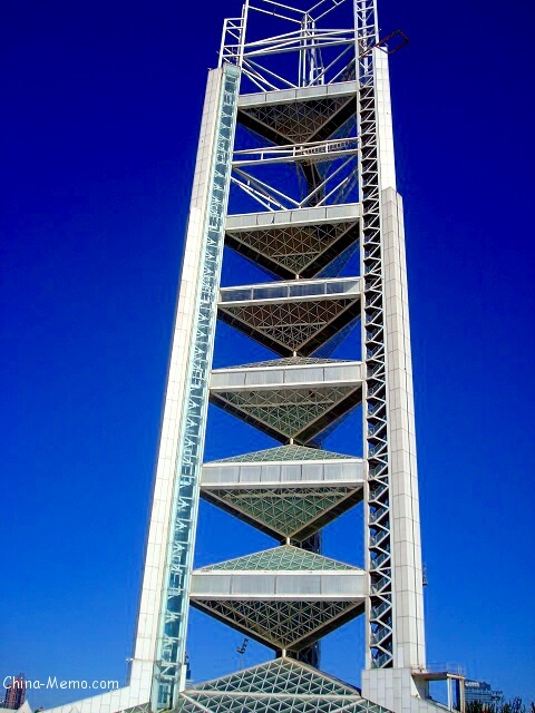 Beijing Olympic Park  Ling Long Pagoda.