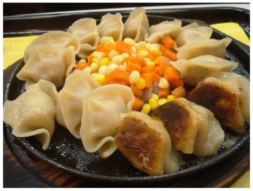 China Hunan Iron Plate Fried Dumplings.