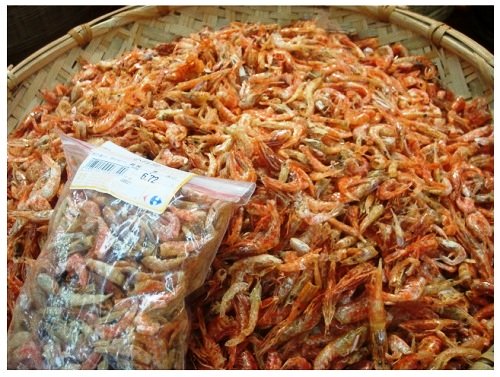 China Food Supermarket Dried Shrimps.