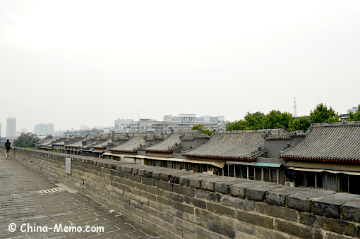 China Xian City Wall