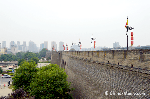 China Xian City Wall