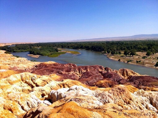 China Xinjiang Yardang Landform