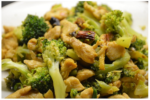 Chinese Chicken with Broccoli.